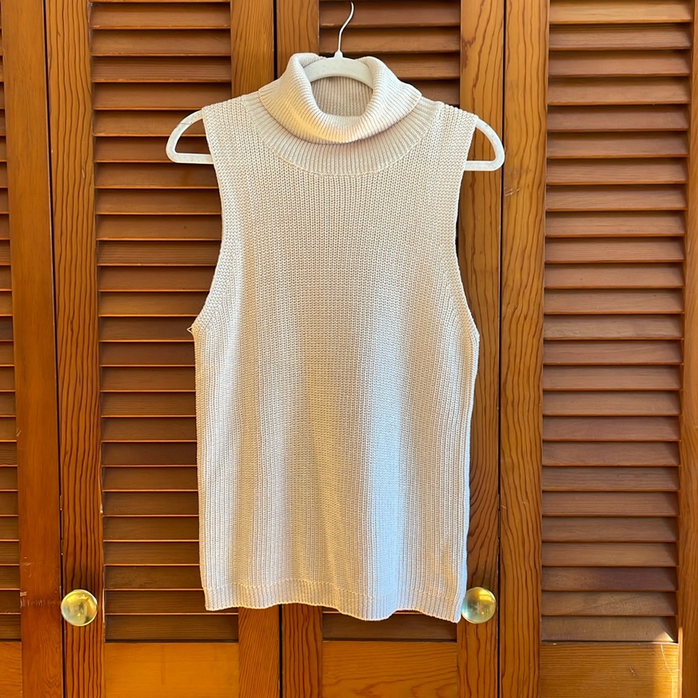 Cowl Neck Sweater Tank